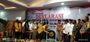 KPU Halbar Gelar Deklarasi Kampanye Pilkada, Berjalan Sukses