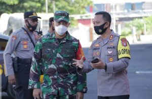 Gelar Operasi Yustisi, Petugas Gabungan Ternate Razia Warga Tak Gunakan Masker