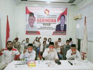 DPC Halbar Persiapan Rayakan HUT Ke -13 Partai Gerindra Di Halsel