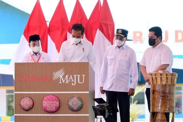 Resmi Bandara Kuabang di Halut, Jokowi Berharap Dapat Berikan Manfaat Ekonomi Untuk Malut