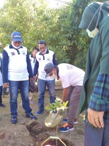 Alumni 1985 SMP Negeri 2 Ternate Gerakan Menanam Pohon