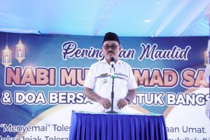 Gelar Maulid Nabi, Bupati Halbar Ajak Warga Jaga Nilai Toleransi