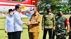 Pemerintahan JUJUR Berhasil Datangkan Presiden Jokowi Di Halmahera Barat