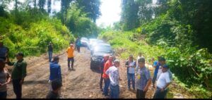 Proses Pekerjaan Jalan Penghubung Di Dua Kecamatan Kabupaten Halbar Mulai ‘Nampak’