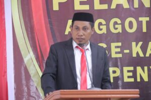 45 Anggota PPK se Halbar Resmi Dilantik, Pesan Ketua KPU Sukseskan Pemilu 2024