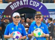 Bupati James Gratiskan Karcis Masuk Grand Final Turnamen “Bupati Cup I” Halbar