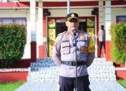 Personil Polres Halbar Siap Amankan Pleno Tingkat Kabupaten di KPU 