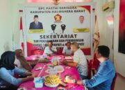 Diusung Golkar, Martinus Djawa Resmi Daftar Bacabup di Partai Perindo dan Gerinda